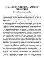 Message of the Bhagavad Gita