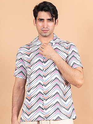 Cuban Collar Half Sleeves