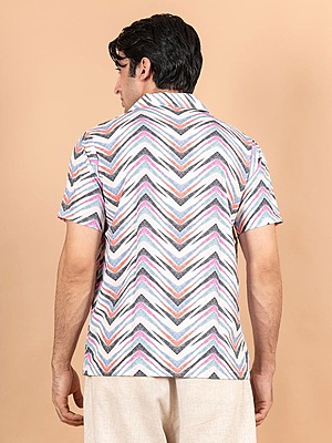 Cuban Collar Half Sleeves