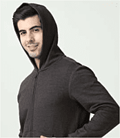 Marks & Spencer Hoodie Jacket (Charcoal Grey)