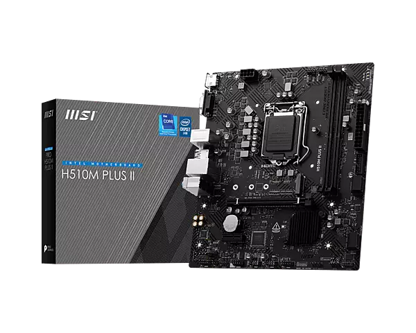 MSI PRO H510M PLUS II DDR4 mATX Motherboard