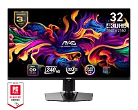 MSI MAG 321UPX QD-OLED 32" UHD 240Hz OLED Gaming Monitor (Black)