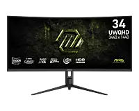 MSI MAG 342CQRF E20 34" UWQHD 200Hz Curved Gaming Monitor (Black)