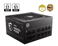 MSI MAG A850GL PCIE5 850W 80+ Gold Full Modular Power Supply