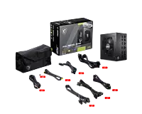 MSI MAG A850GL PCIE5 850W 80+ Gold Full Modular Power Supply