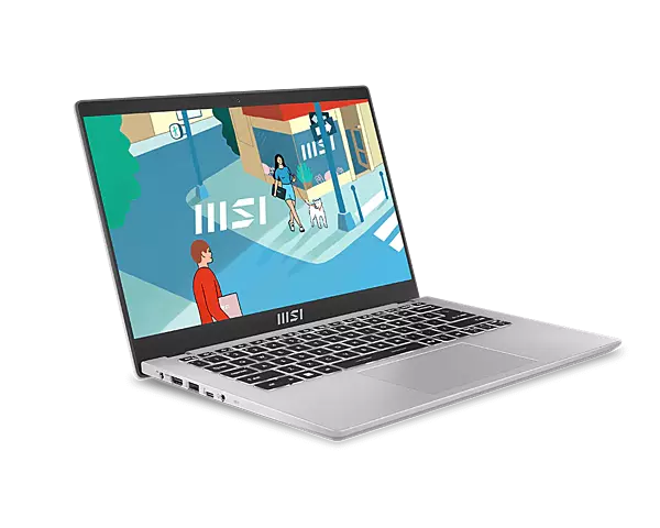 MSI Modern 14 C13M-118IN Business Laptop (Urban Silver)
