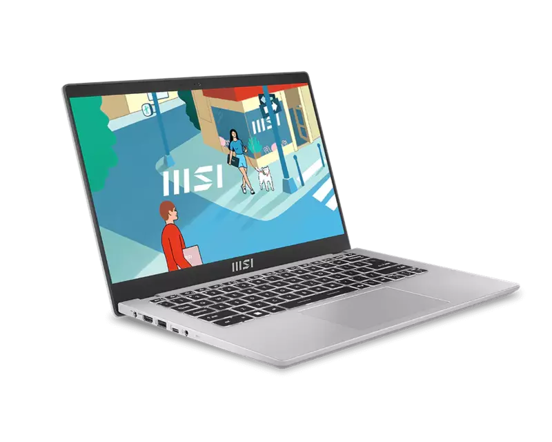MSI Modern 14 C13M-118IN Business Laptop (Urban Silver)