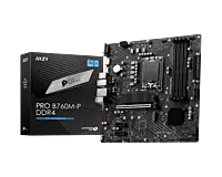 MSI PRO B760M-P DDR4 mATX Motherboard