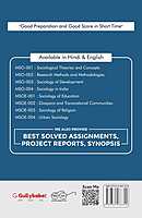 IGNOU MSO-03 - Sociology of Development, Latest Help Book Edition