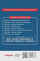 IGNOU MSO-04 - Sociology in India, Latest Help Book Edition