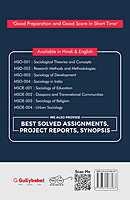 IGNOU MSOE-01 - Sociology of Education, Latest Help Book Edition