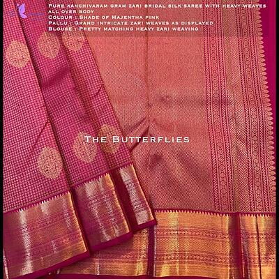 PURE KANCHIVARAM SILK SAREE MSSSKAN19198