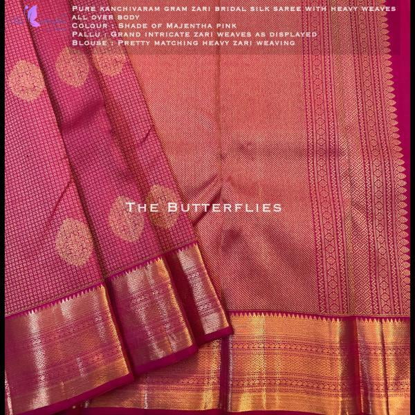 PURE KANCHIVARAM SILK SAREE MSSSKAN19198