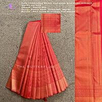 Pure Kanchivaram Bridal Gram zari Silk saree MSSSKAN19200