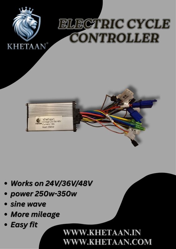 Khetaan E cycle 36v 350w controller