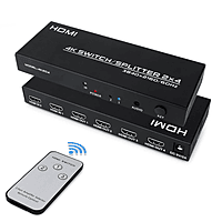 MT-VIKI 2 to 2 HDMI Switch – Dual HDMI Input & Output | High-Speed 4K Support