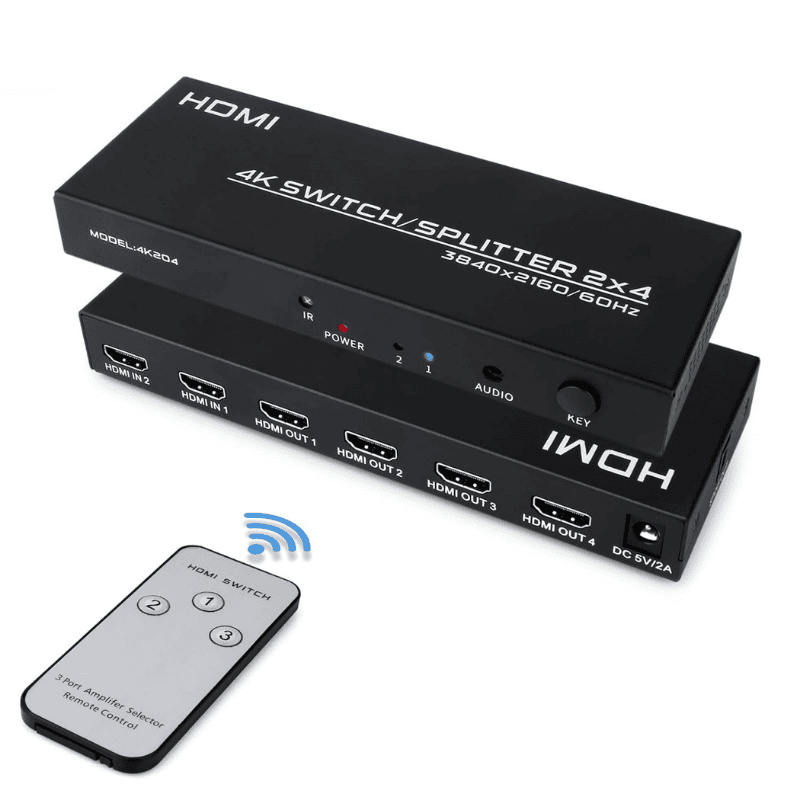 MT-VIKI 2 to 2 HDMI Switch – Dual HDMI Input & Output | High-Speed 4K Support
