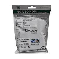 MT-VIKI VGA to HDMI Converter – High-Resolution Video & Audio | 1080p Support