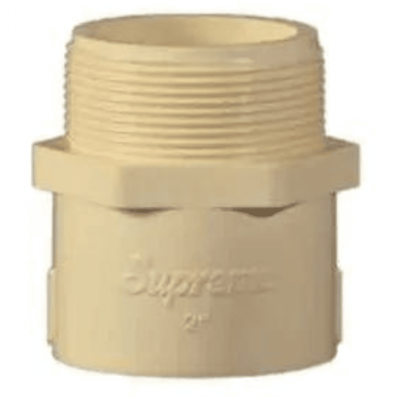 MTA (Plastic), 20mm, 3/4(Inch), Life Line C-PVC Hot and Cold Water System 