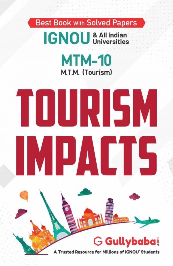 IGNOU MTM-10 - Tourism Impacts, Latest Help Book Edition
