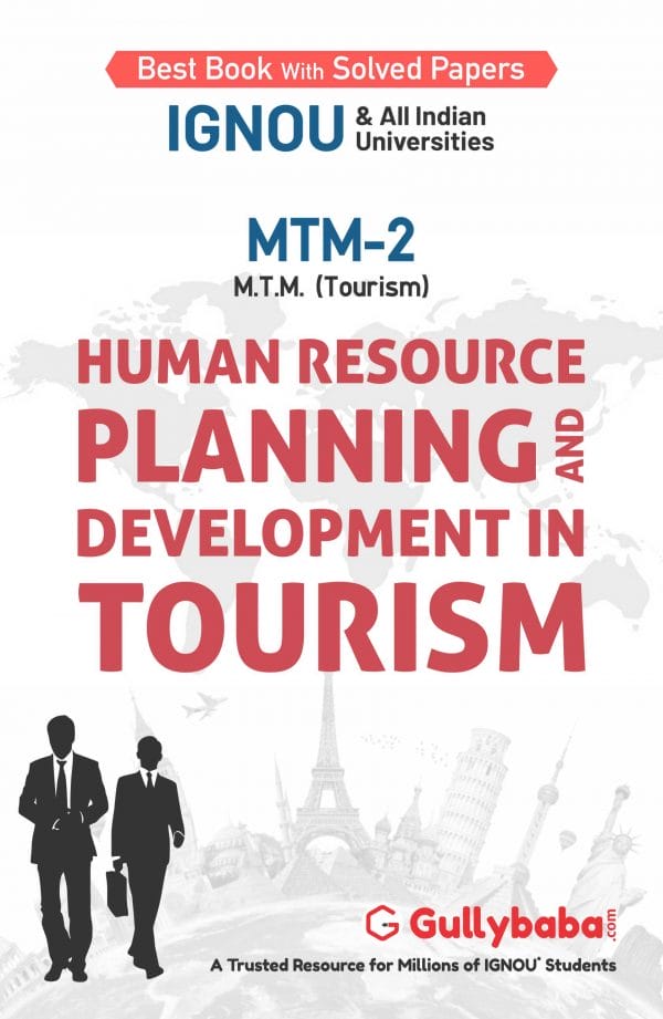 IGNOU MTM-02 - Human Resource Planning and Development in Tourism, Latest Help Book Edition