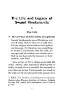 Swami Vivekananda: His Life and Legacy Swami Vivekananda: His Life and Legacy
