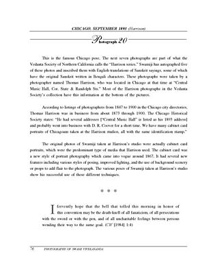 Photographs of Swami Vivekananda