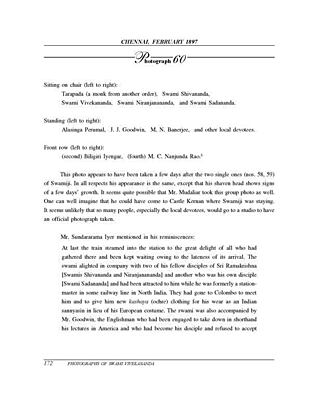 Photographs of Swami Vivekananda