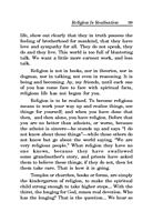 Bold Message for World Peace