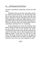 Bold Message for World Peace