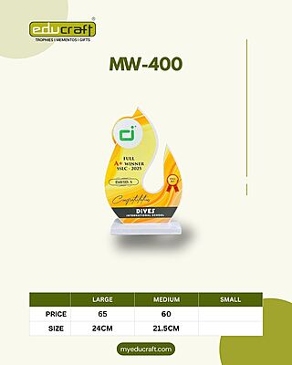 MW-400M 21.50CM(8MM+12MM)