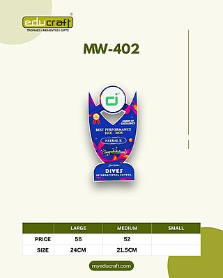 MW-402M 21.50CM(8MM+12MM)