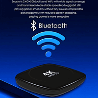 MX Box S 4K Ultra HD Set-Top Box – High-Definition Streaming | Android TV Support