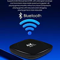 MX Box S 4K Ultra HD Set-Top Box – High-Definition Streaming | Android TV Support