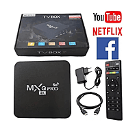 MXQ Pro 4K Android TV Box – 4K Ultra HD Streaming | Android TV | Multi-Device Compatible