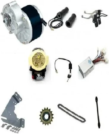 MY1016Z3 350W PMDC Motor + Motor Controller + Twist Throttle, DIY Electric Bicycle Kit