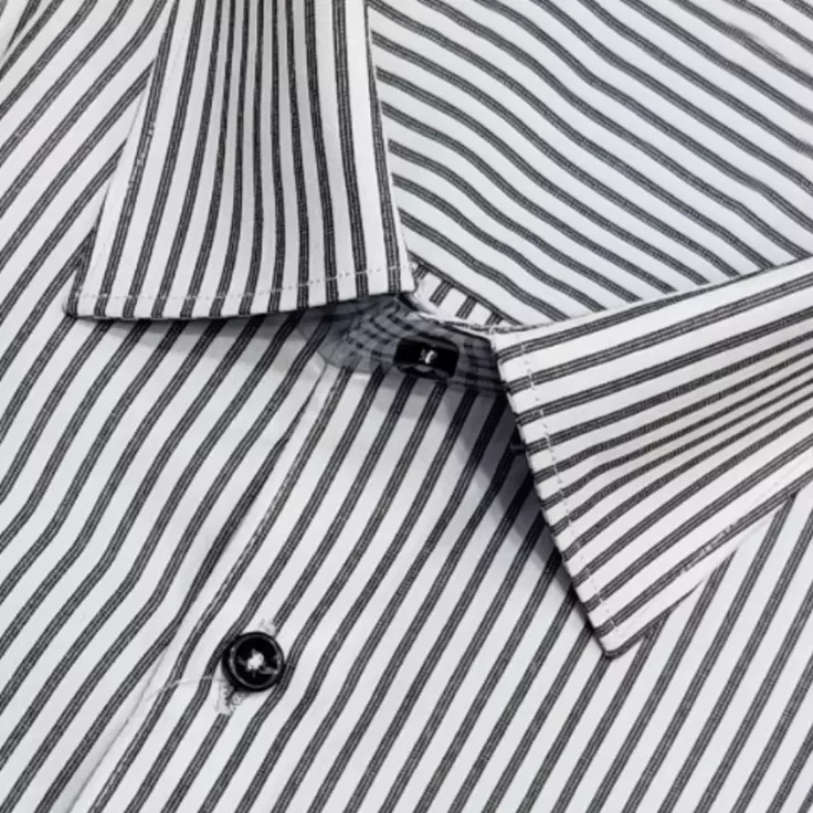 Cotton Blended Stripes Shirt