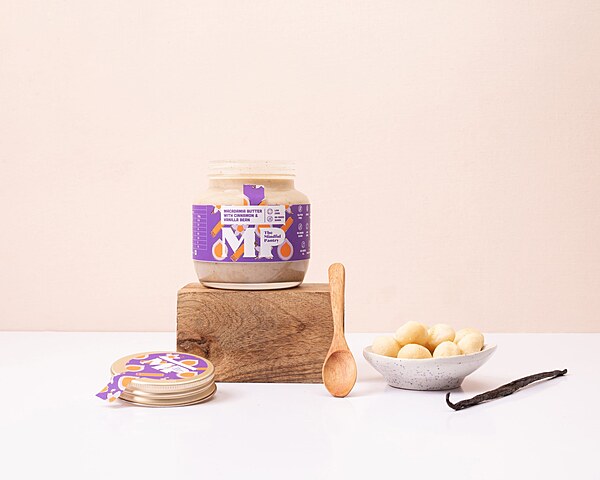 Macadamia Butter With Cinnamon & Vanilla Bean 275 Gms