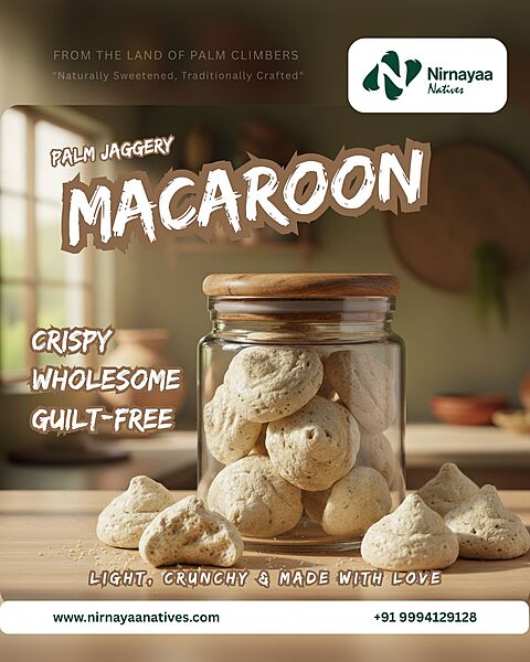 Palm Jaggery Macaroon