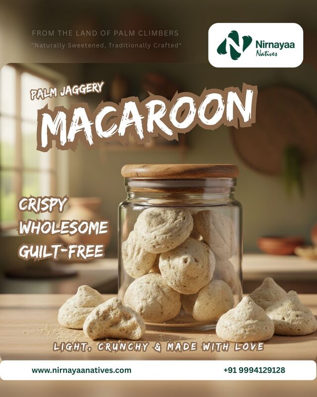 Palm Jaggery Macaroon