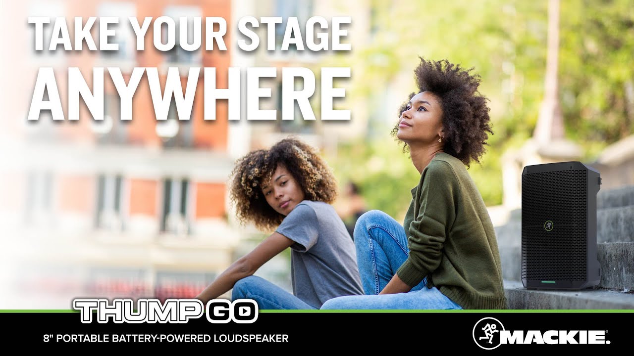 Thump GO 8" Portable Battery-Powered Loudspeaker