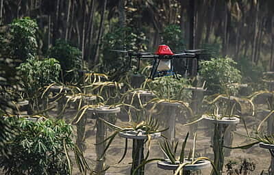 Made in India DGCA Type Certified FIA QD10 Agriculture Drone 10L(COMBO PACK)