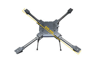 Made In India Skynexus S-1 Surveillance Drone Frame Made In India Skynexus S-1 Surveillance Drone Frame