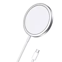 Wireless Charger 15W Type-C Fast Charging Pad Ultra-thin Round for iPhone Wireless Charger 15W Type-C Fast Charging Pad Ultra-thin Round for iPhone