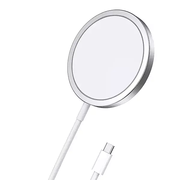 Wireless Charger 15W Type-C Fast Charging Pad Ultra-thin Round for iPhone Wireless Charger 15W Type-C Fast Charging Pad Ultra-thin Round for iPhone