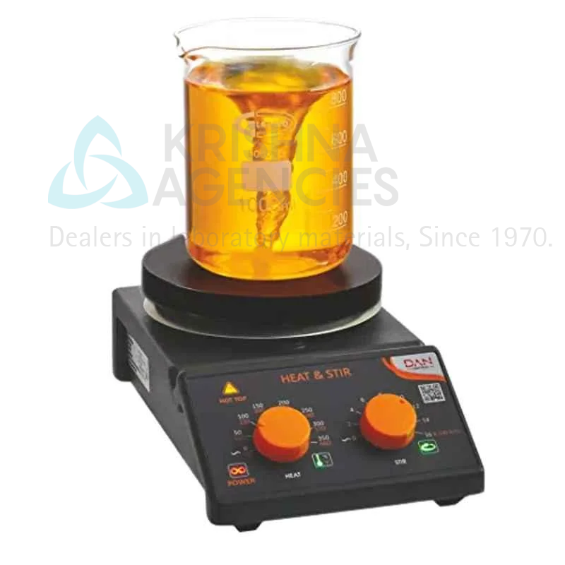 Magnetic Stirrer with Hot Plate Analogue 150mm DAN