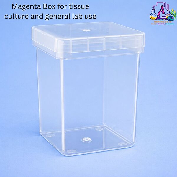 Magenta Box for tissue culture and general lab use
