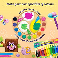 Magic Clay Marbling Animals