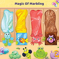 Magic Clay Marbling Animals