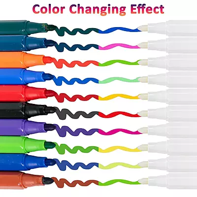 HMC Magic Pen Color Changing 10+2 White for Color Change